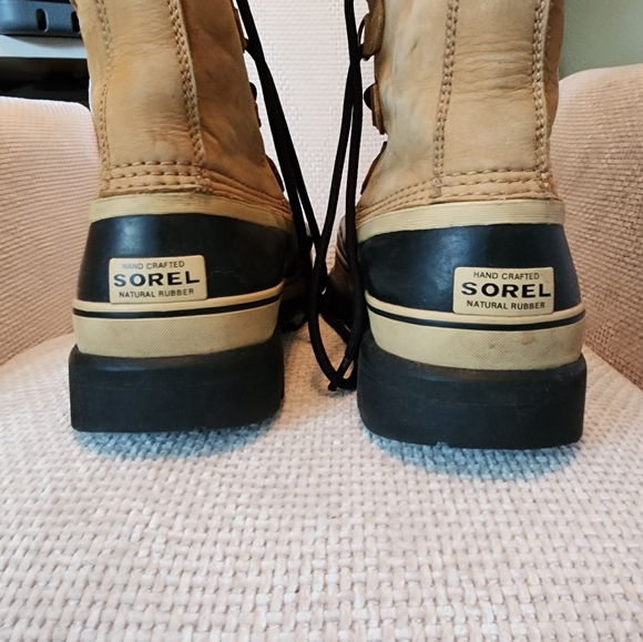 Sorel Mens Caribou Winter Fleece Boots - Picture 8 of 9